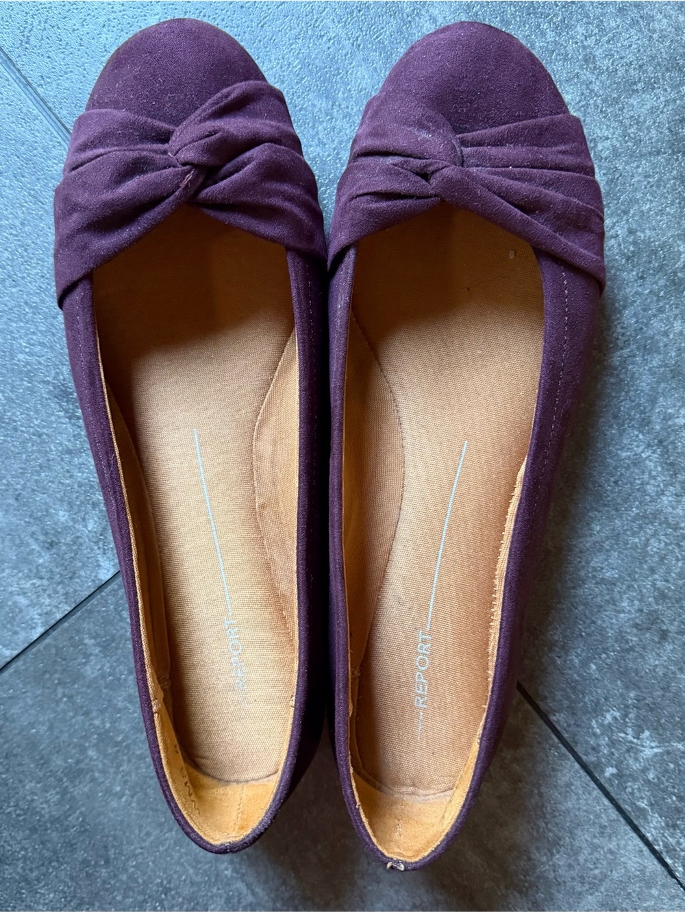 Report Knot Front Ballet Flats